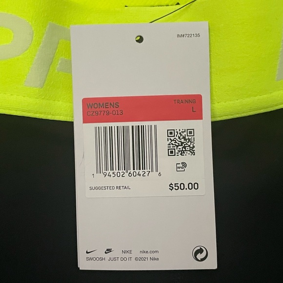 Nike Pro Tight Fit Midrise Full length leggings NWT Size Large - Picture 2 of 4